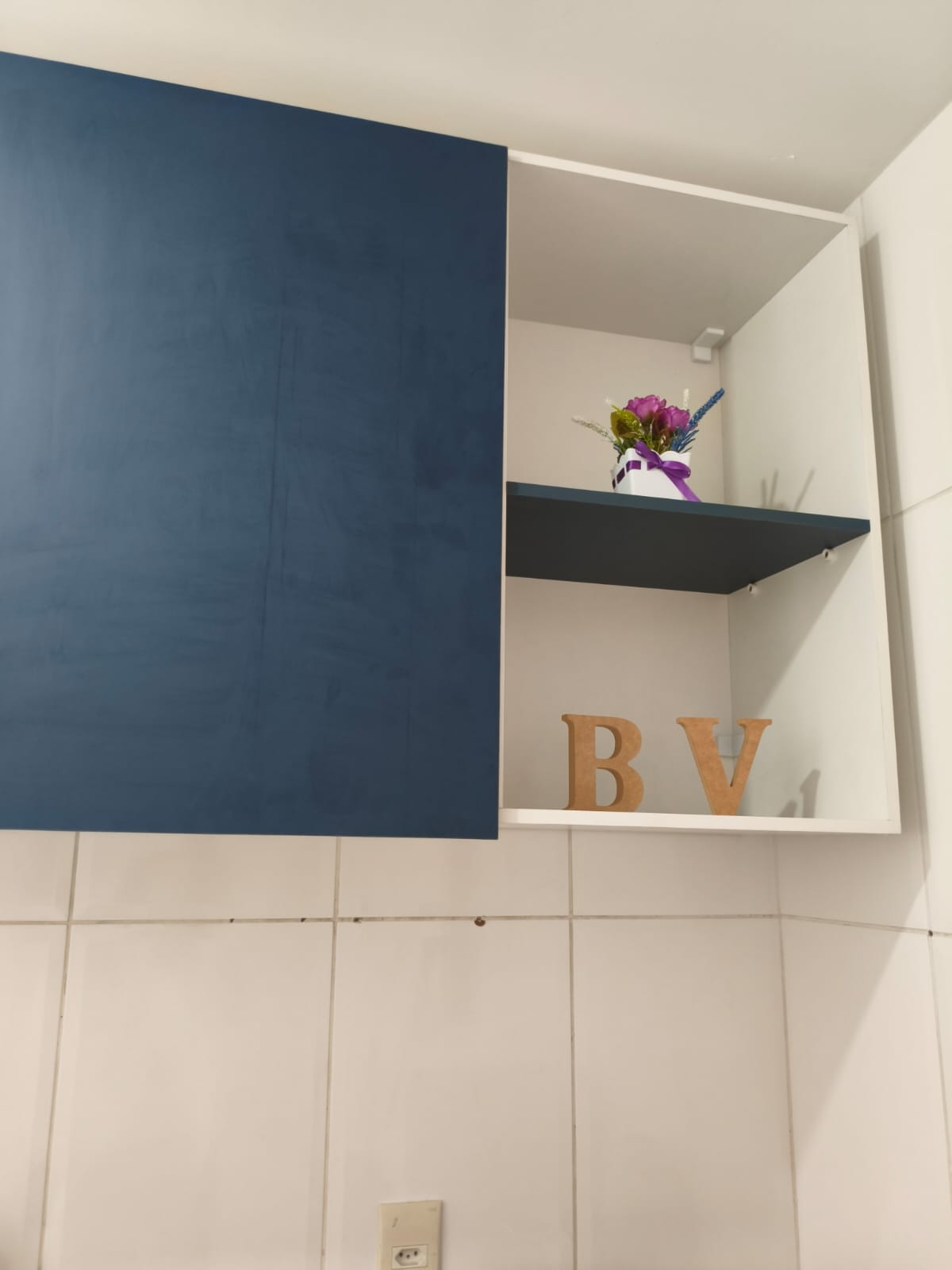 Cozinha Azul Petróleo Sob Medida - Wel Wood Marcenaria